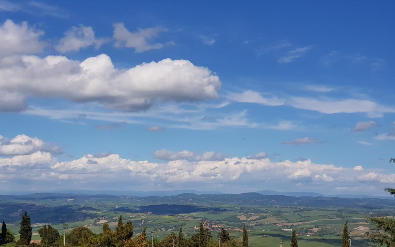 Appartamento casa per l'osticcio vista sulla val d'orcia Montalcino Esterno foto