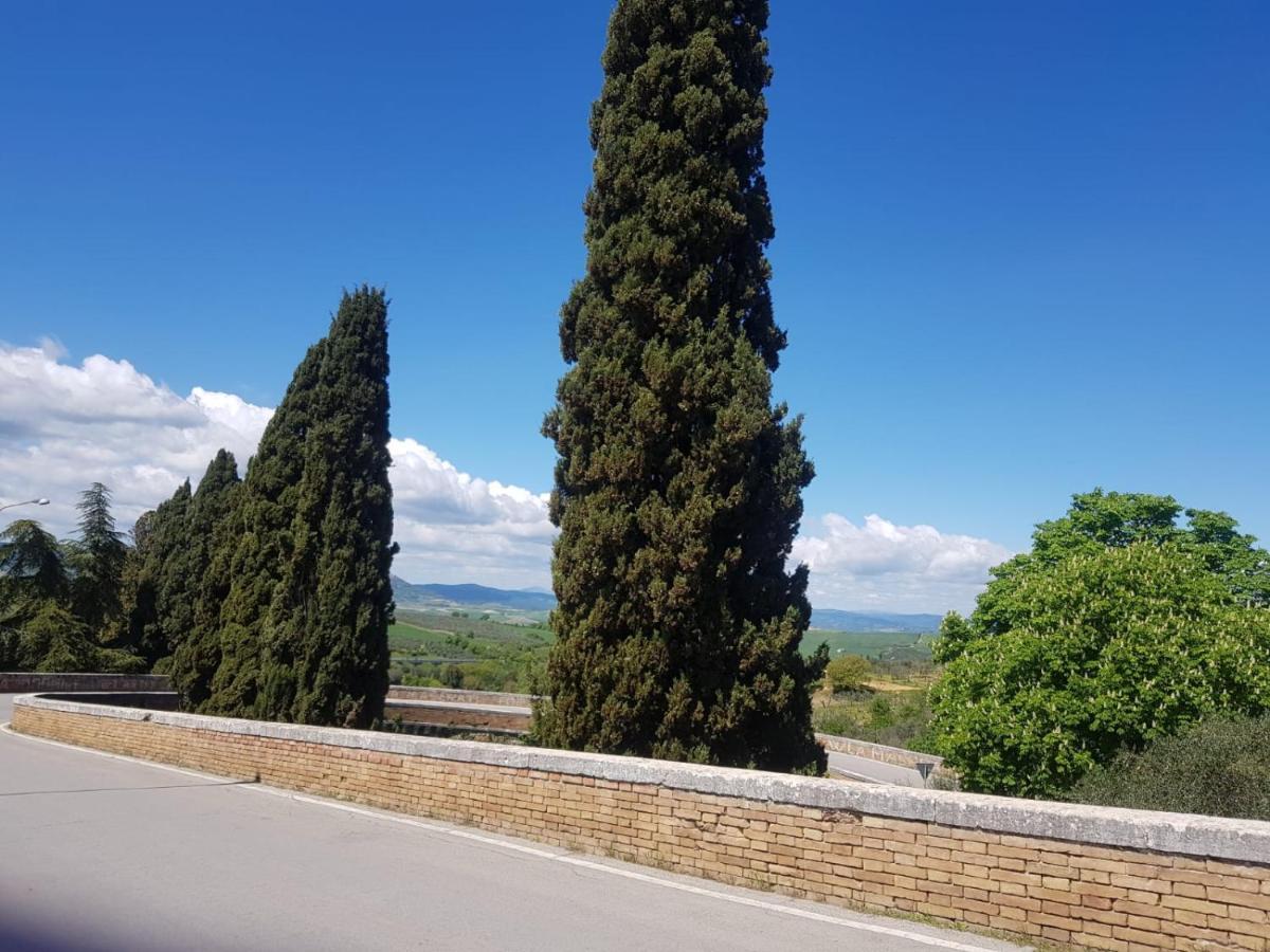 Appartamento casa per l'osticcio vista sulla val d'orcia Montalcino Esterno foto