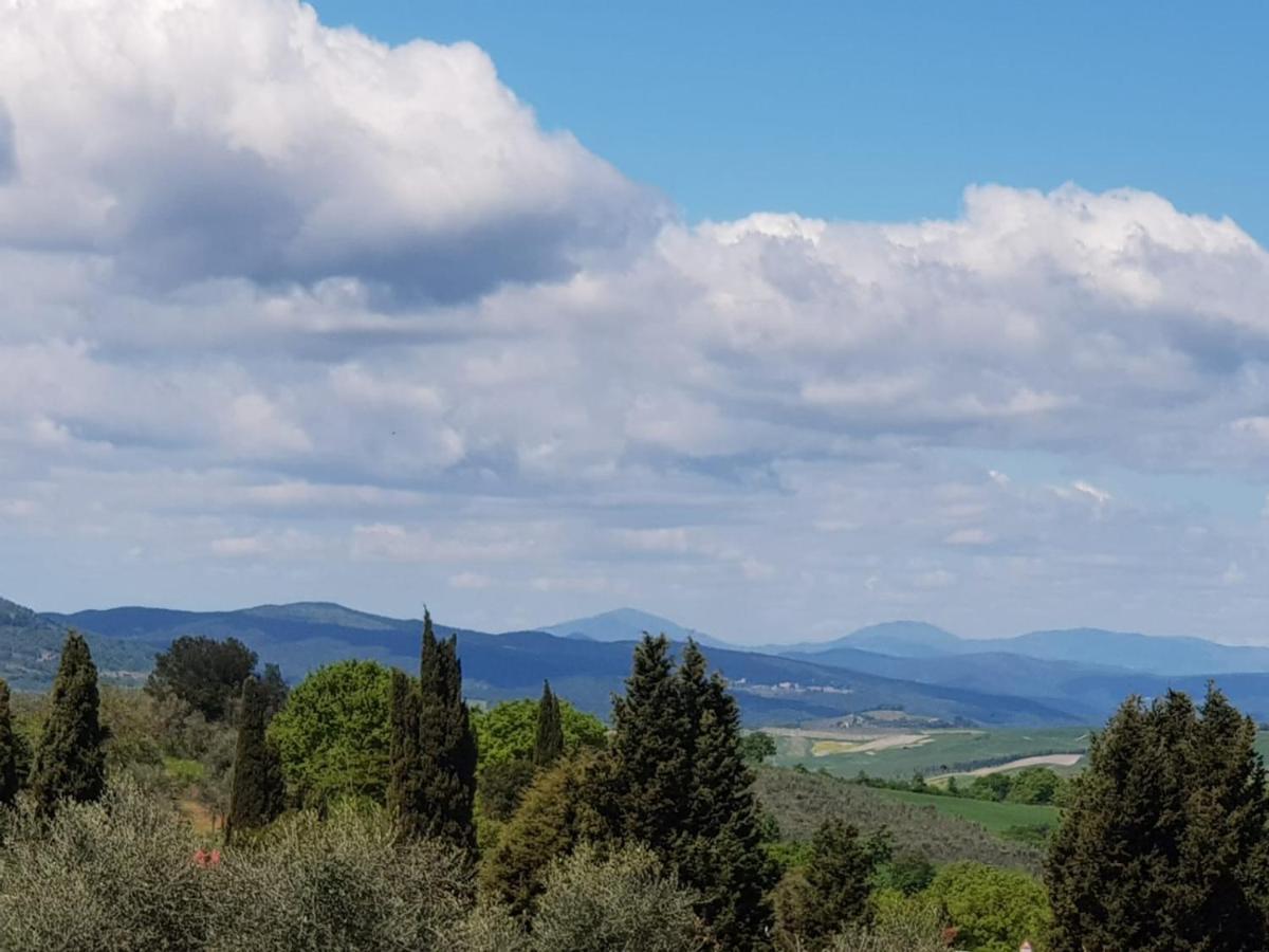 Appartamento casa per l'osticcio vista sulla val d'orcia Montalcino Esterno foto