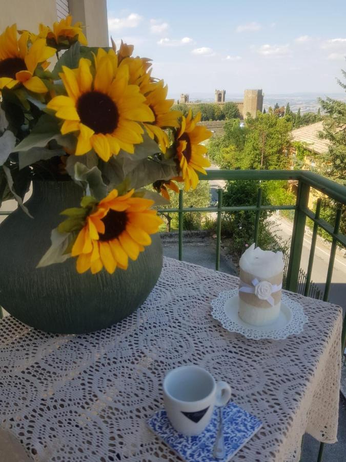 Appartamento casa per l'osticcio vista sulla val d'orcia Montalcino Esterno foto