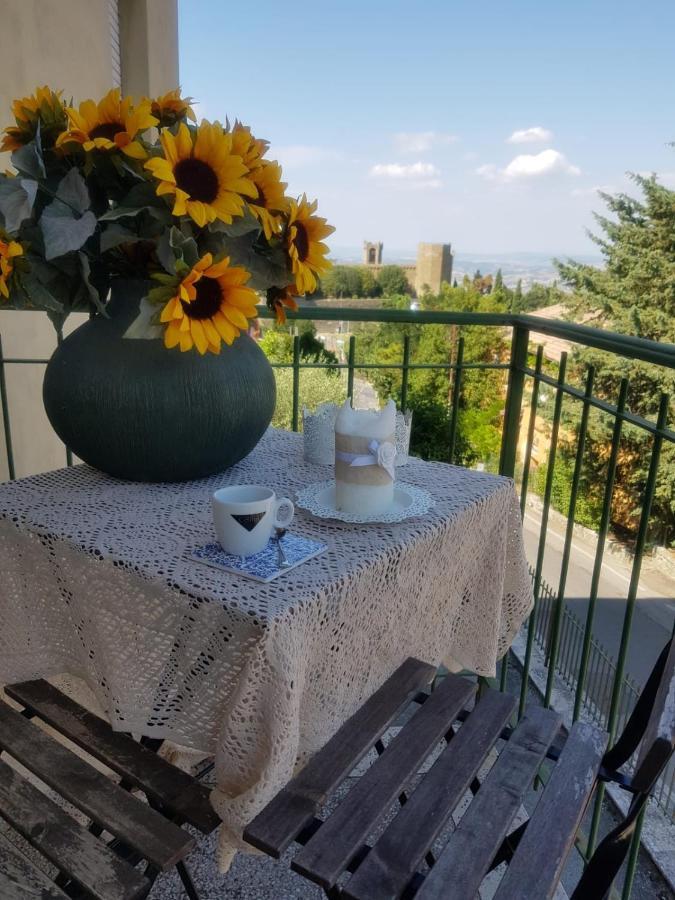 Appartamento casa per l'osticcio vista sulla val d'orcia Montalcino Esterno foto