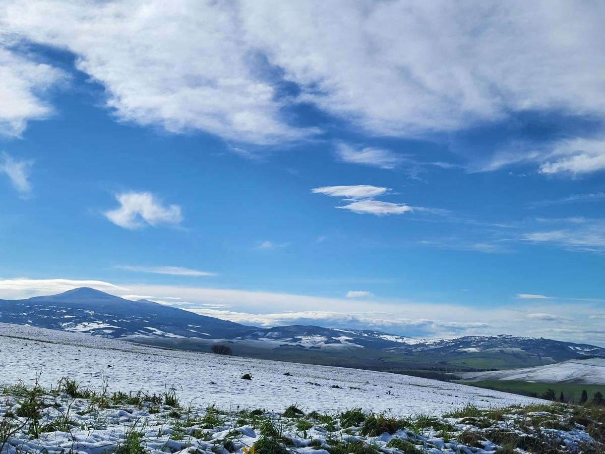 Appartamento casa per l'osticcio vista sulla val d'orcia Montalcino Esterno foto