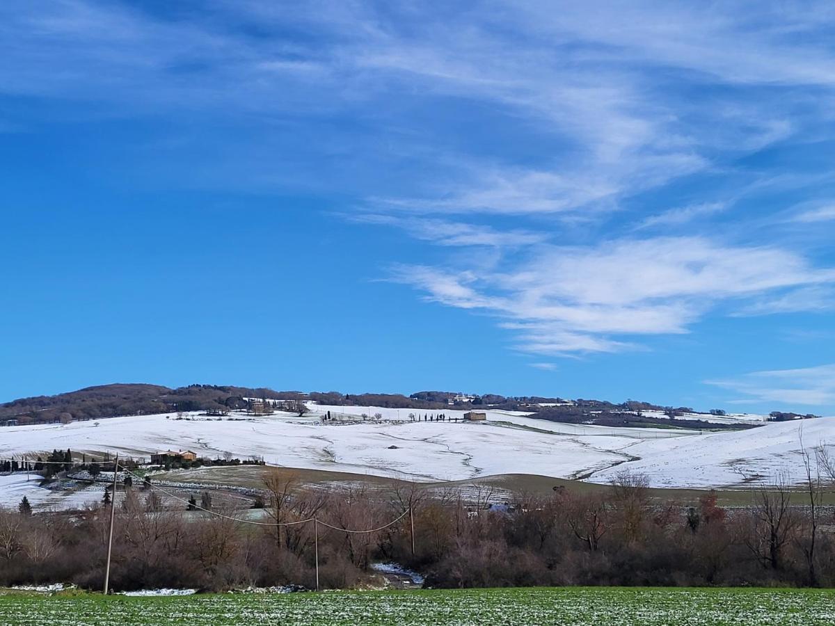 Appartamento casa per l'osticcio vista sulla val d'orcia Montalcino Esterno foto