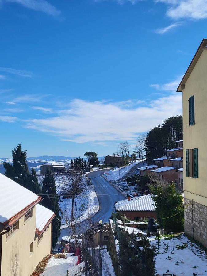 Appartamento casa per l'osticcio vista sulla val d'orcia Montalcino Esterno foto