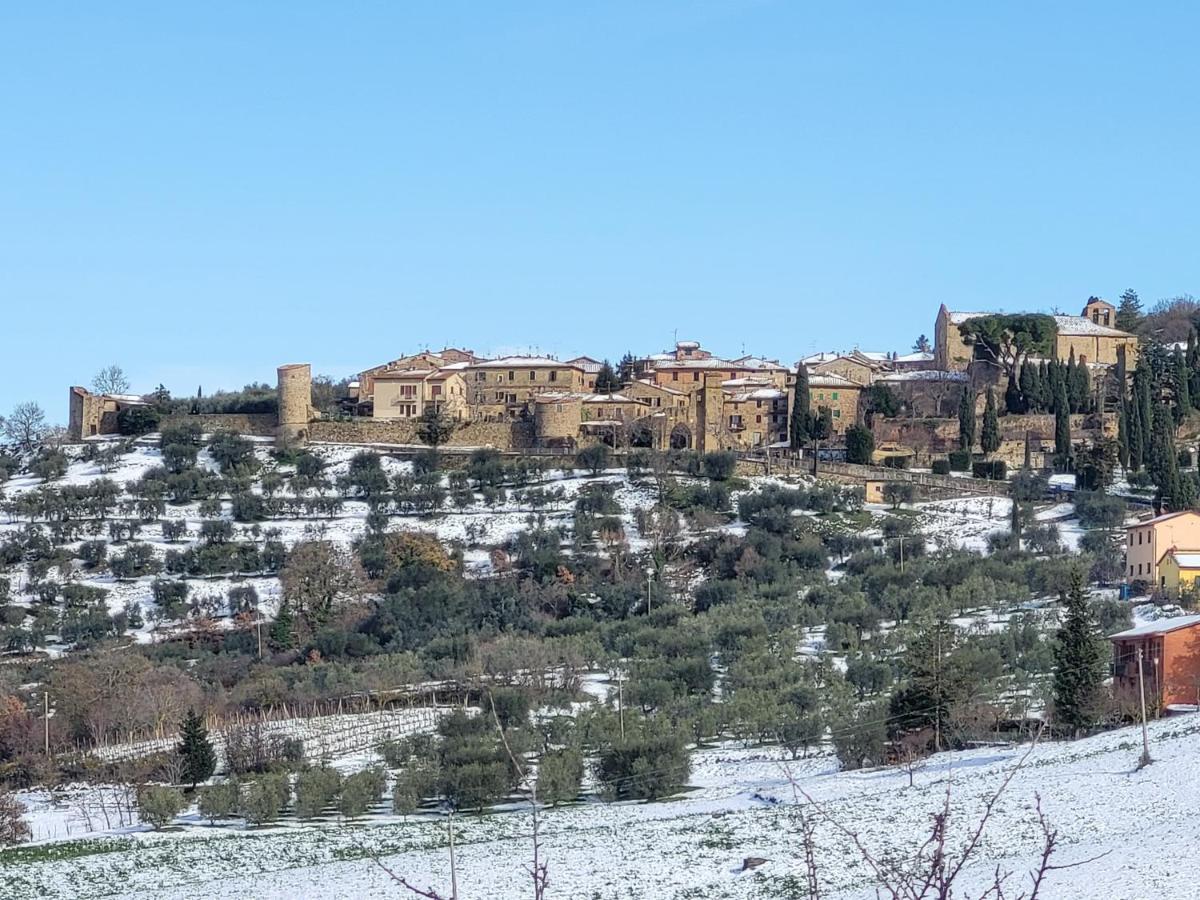 Appartamento casa per l'osticcio vista sulla val d'orcia Montalcino Esterno foto