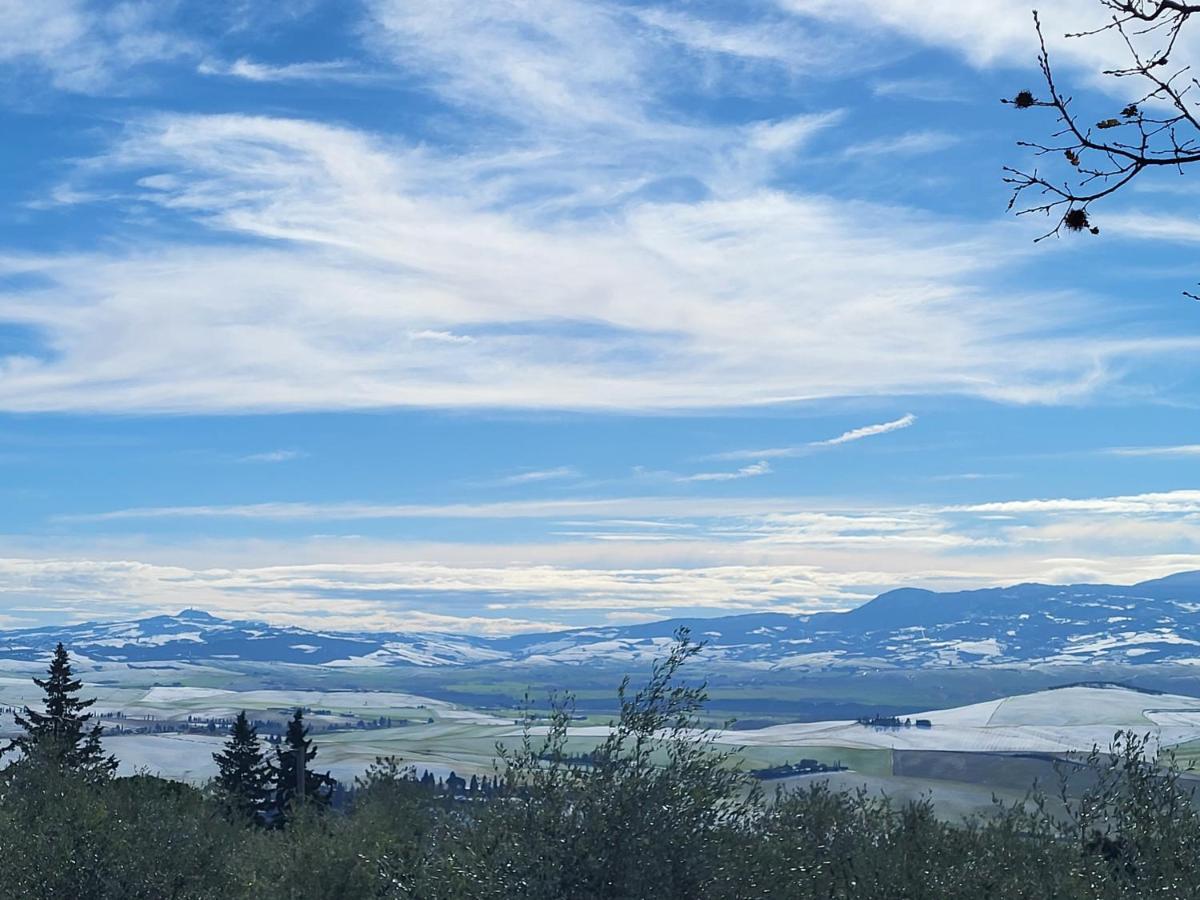 Appartamento casa per l'osticcio vista sulla val d'orcia Montalcino Esterno foto